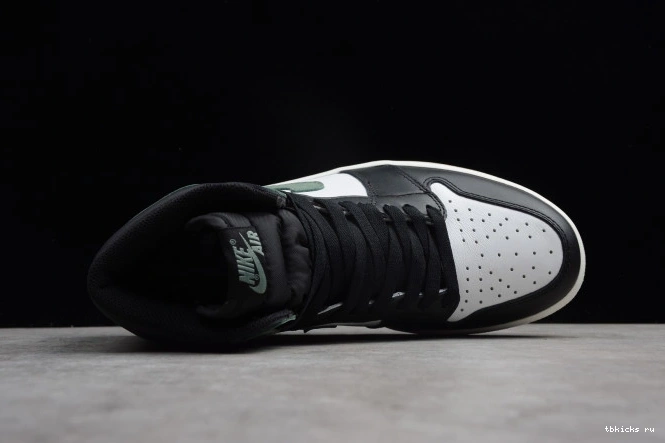 Rep TB Jordan Air Retro Clay 1 Green High OG 555088-135 0805